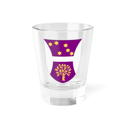 University of Hertfordshire arms (United Kingdom) (Coat of Arms) Shot Glass 1.5oz 1.5oz - Go Mug Yourself