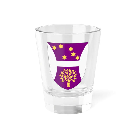 University of Hertfordshire arms (United Kingdom) (Coat of Arms) Shot Glass 1.5oz 1.5oz - Go Mug Yourself