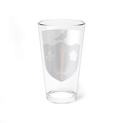 University of Hull arms (United Kingdom) (Coat of Arms) Pint Glass 16oz - Go Mug Yourself