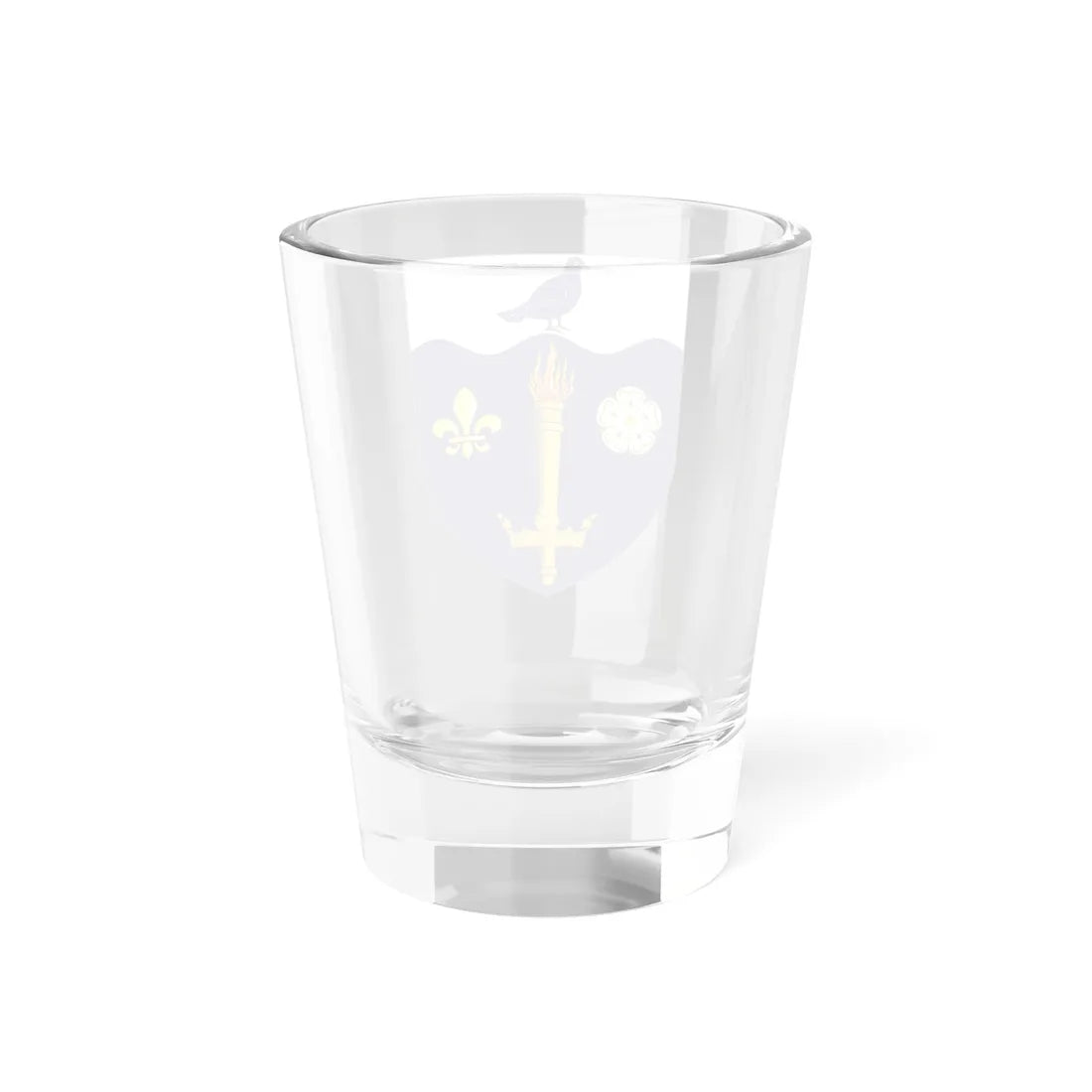 University of Hull arms (United Kingdom) (Coat of Arms) Shot Glass 1.5oz - Go Mug Yourself