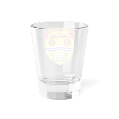 University of Lancaster shield (United Kingdom) (Coat of Arms) Shot Glass 1.5oz - Go Mug Yourself