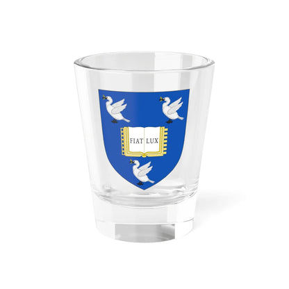 University of Liverpool Arms Shield Only (United Kingdom) (Coat of Arms) Shot Glass 1.5oz 1.5oz - Go Mug Yourself