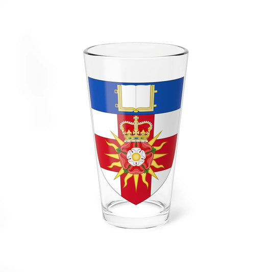 University of London arms (United Kingdom) (Coat of Arms) Pint Glass 16oz 16oz - Go Mug Yourself