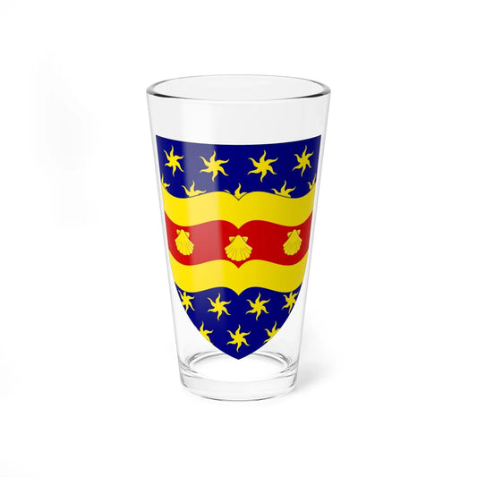 University of Plymouth arms (United Kingdom) (Coat of Arms) Pint Glass 16oz 16oz - Go Mug Yourself