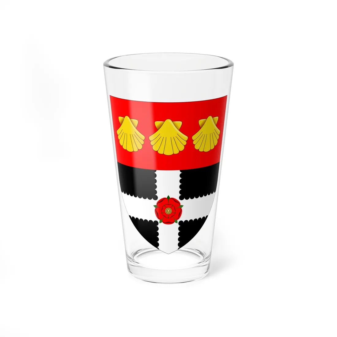University of Reading arms (United Kingdom) (Coat of Arms) Pint Glass 16oz 16oz - Go Mug Yourself