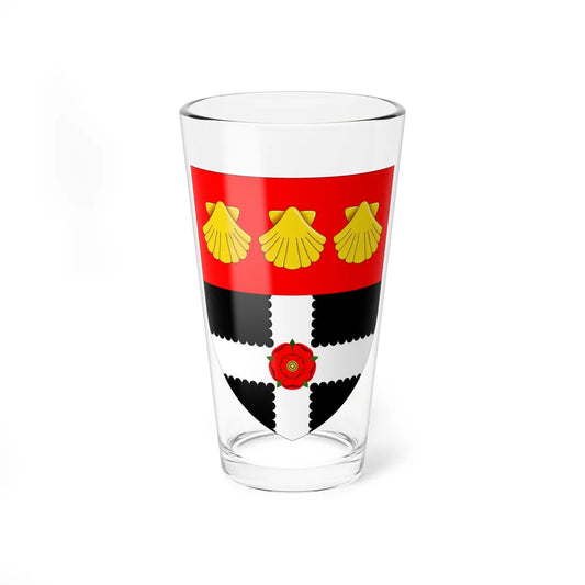 University of Reading arms (United Kingdom) (Coat of Arms) Pint Glass 16oz 16oz - Go Mug Yourself