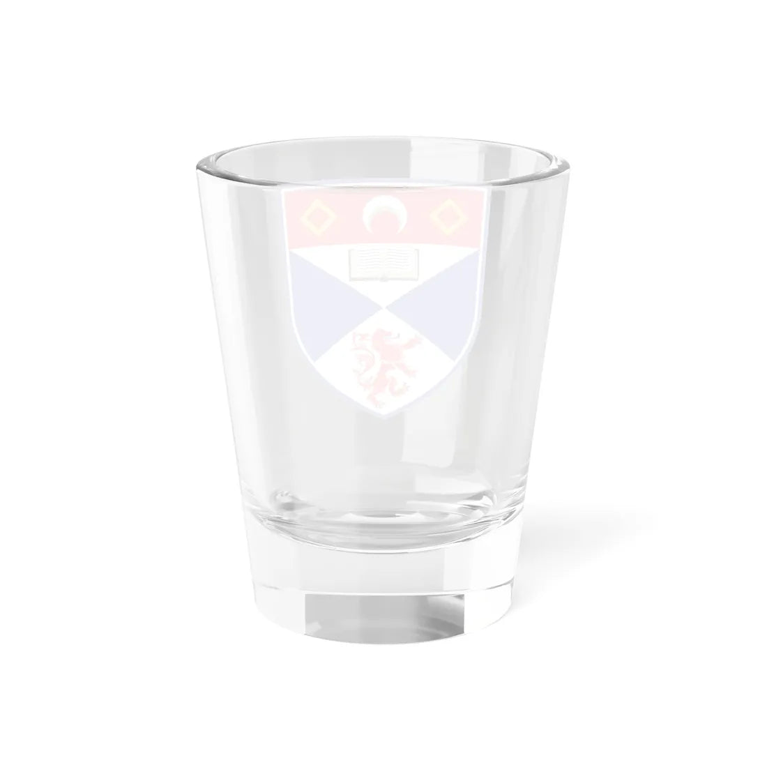 University of St Andrews arms (Scotland) (Coat of Arms) Shot Glass 1.5oz - Go Mug Yourself