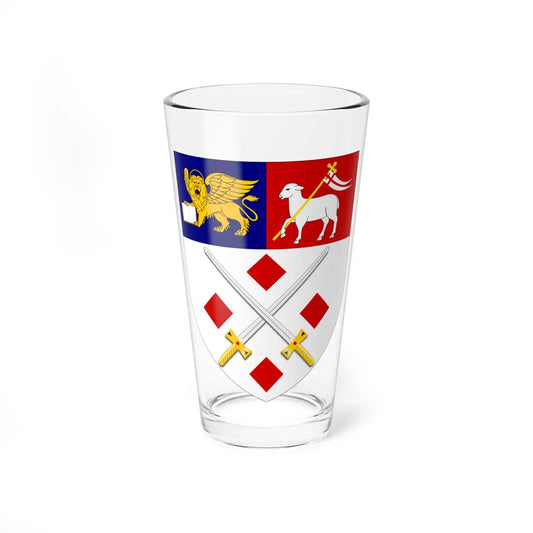 University of St Mark and St John arms (United Kingdom) (Coat of Arms) Pint Glass 16oz 16oz - Go Mug Yourself