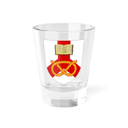 University of Staffordshire arms (United Kingdom) (Coat of Arms) Shot Glass 1.5oz 1.5oz - Go Mug Yourself