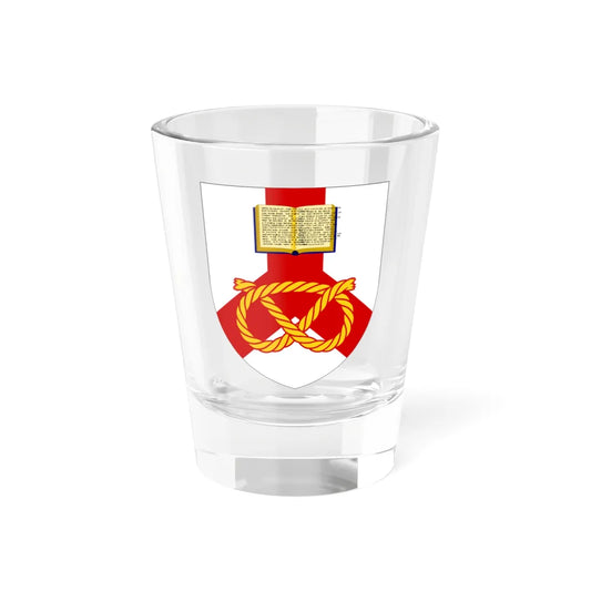 University of Staffordshire arms (United Kingdom) (Coat of Arms) Shot Glass 1.5oz 1.5oz - Go Mug Yourself