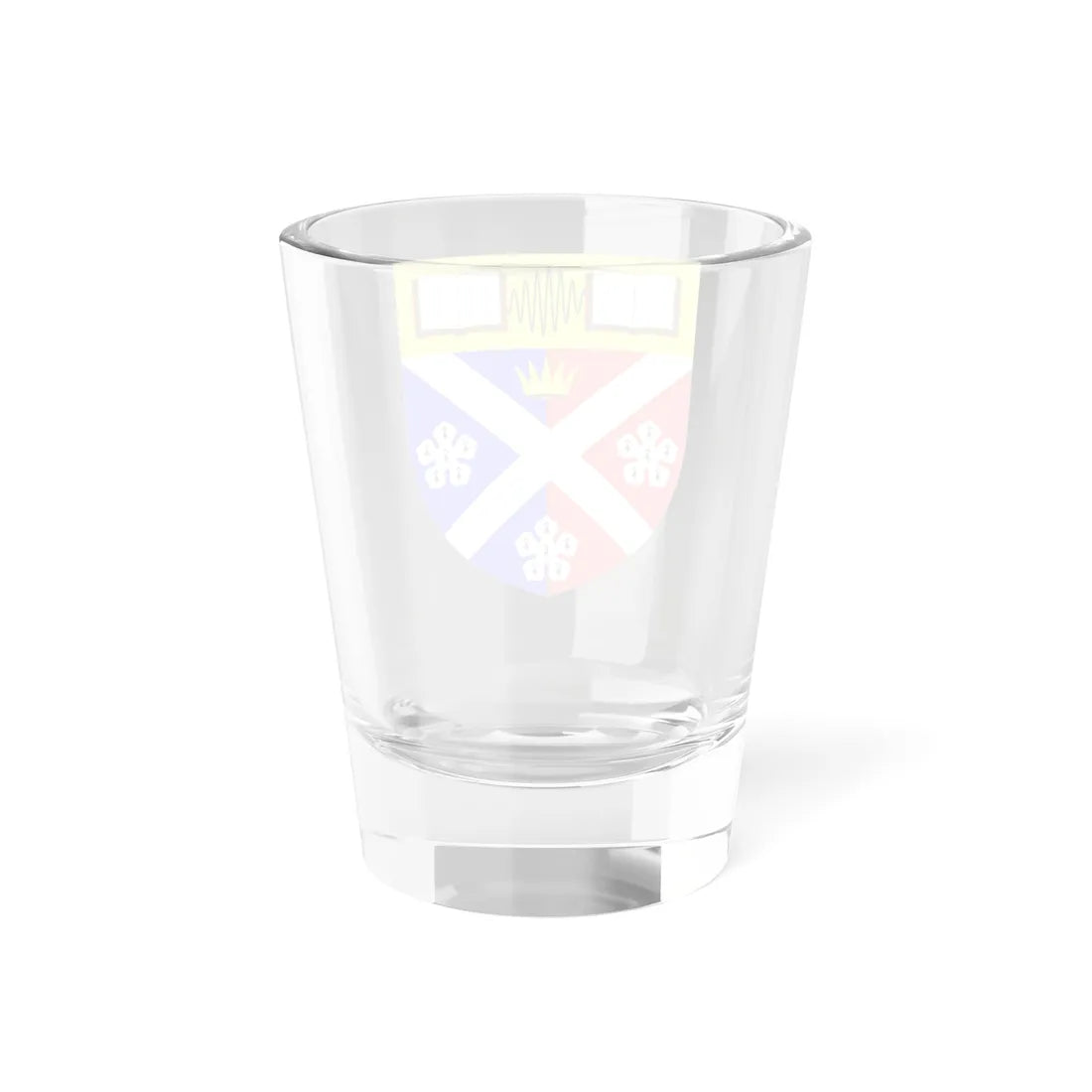 University of Strathclyde arms (Scotland) (Coat of Arms) Shot Glass 1.5oz - Go Mug Yourself