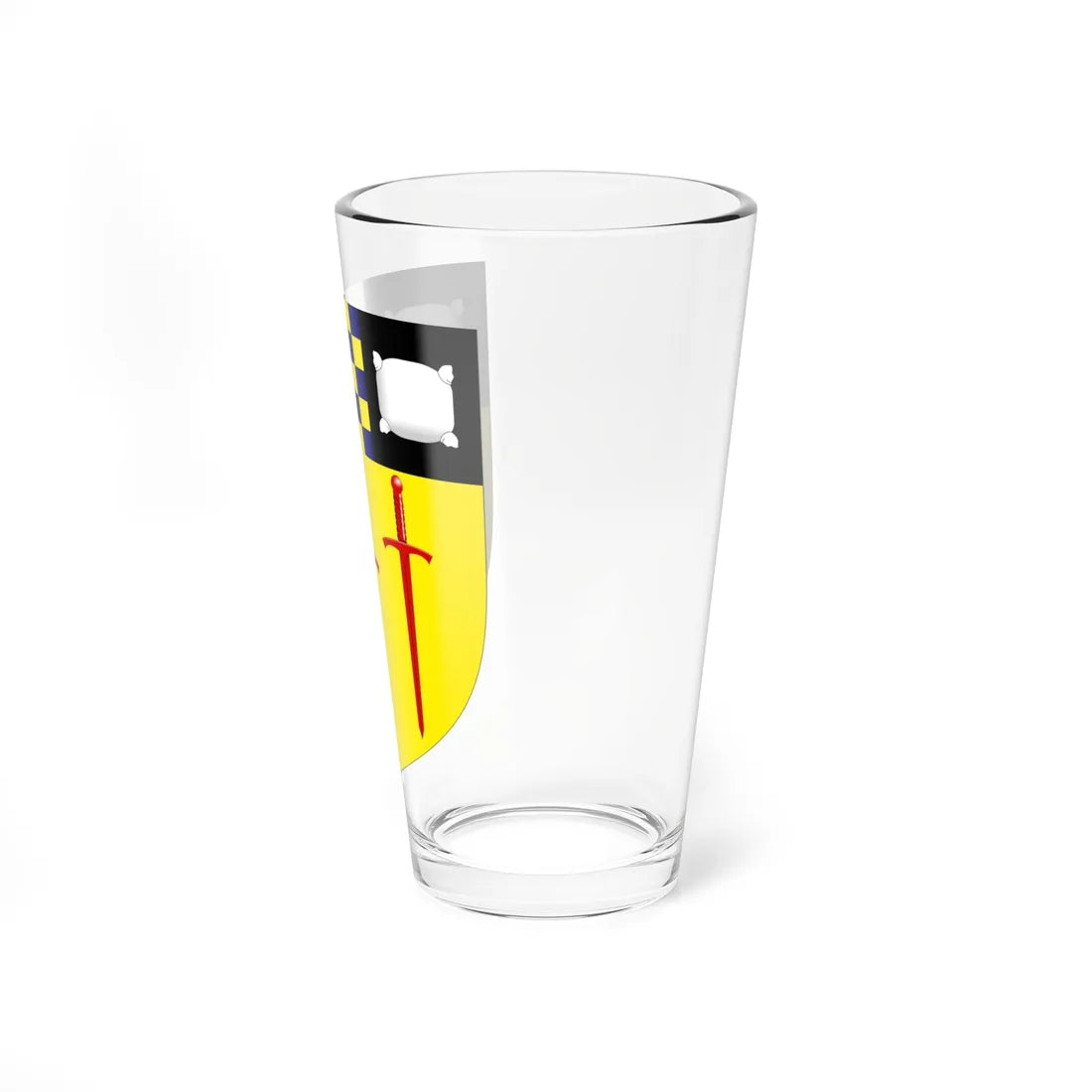 University of Surrey arms (United Kingdom) (Coat of Arms) Pint Glass 16oz - Go Mug Yourself