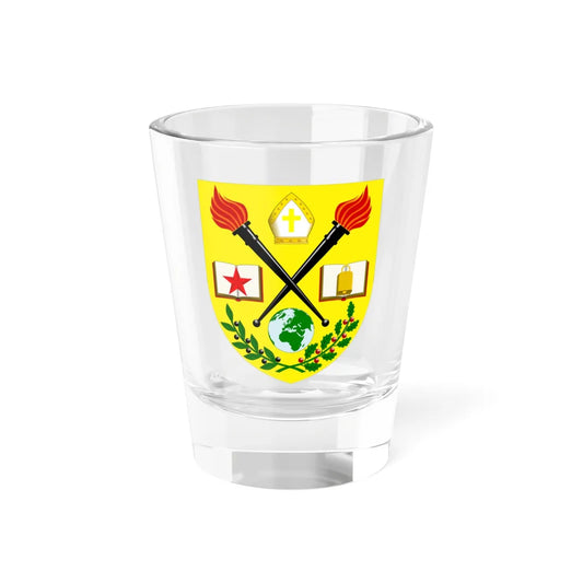 University of the West of Scotland arms (Scotland) (Coat of Arms) Shot Glass 1.5oz 1.5oz - Go Mug Yourself