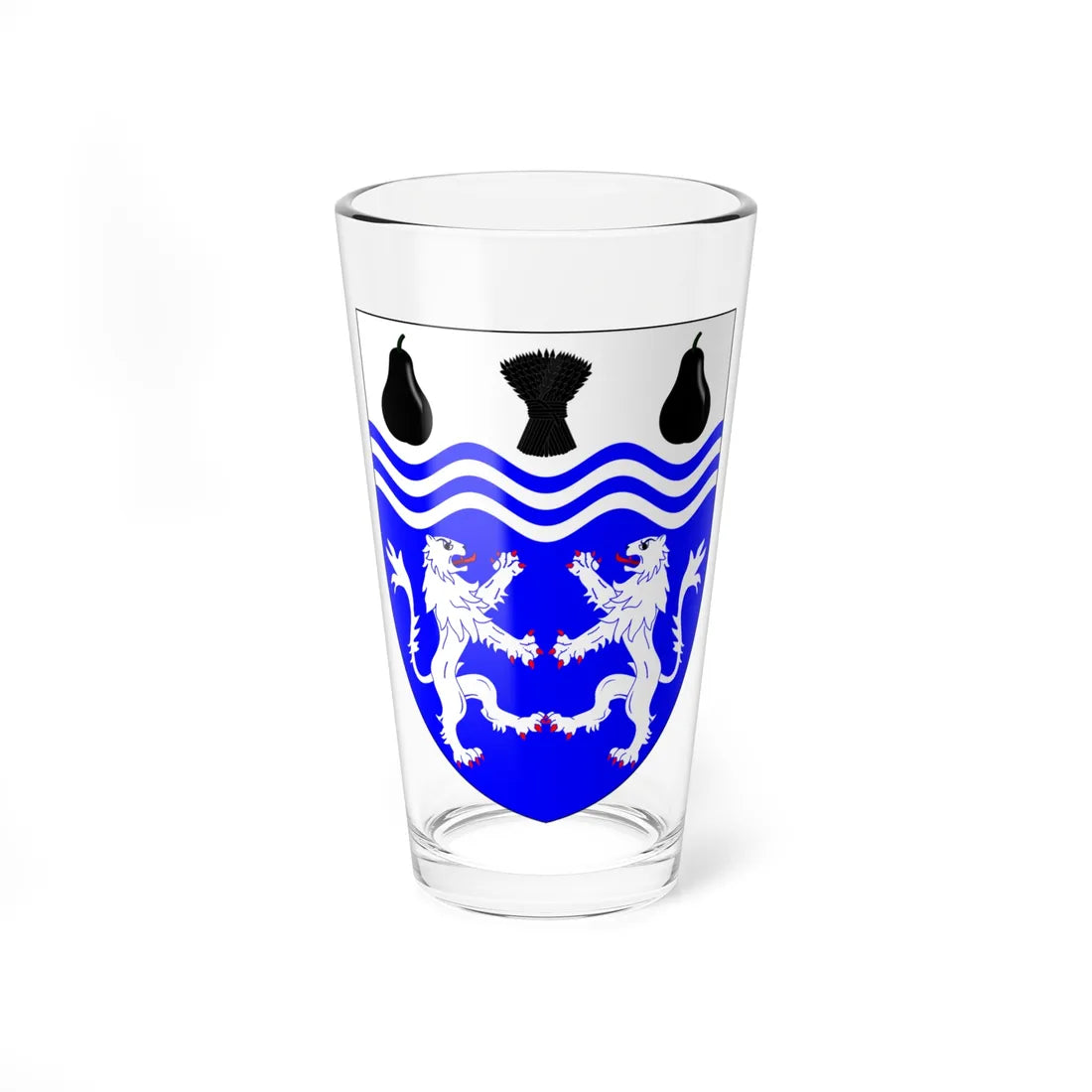 University of Worcester arms (United Kingdom) (Coat of Arms) Pint Glass 16oz 16oz - Go Mug Yourself