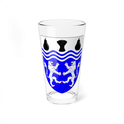 University of Worcester arms (United Kingdom) (Coat of Arms) Pint Glass 16oz 16oz - Go Mug Yourself