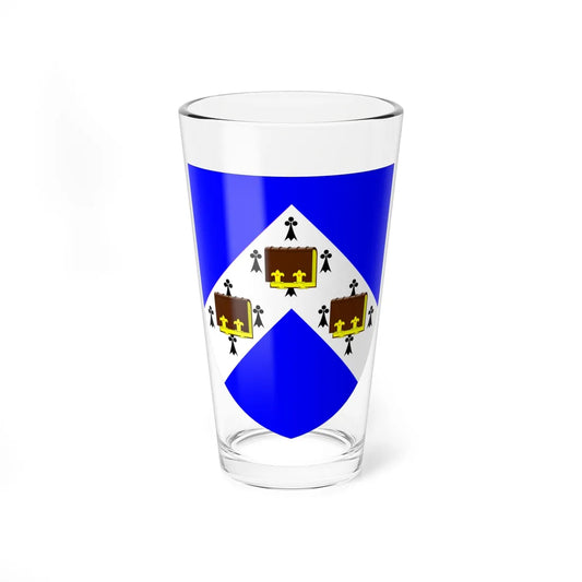 University of York arms (United Kingdom) (Coat of Arms) Pint Glass 16oz 16oz - Go Mug Yourself
