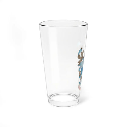 University of York coat of arms (United Kingdom) (Coat of Arms) Pint Glass 16oz - Go Mug Yourself