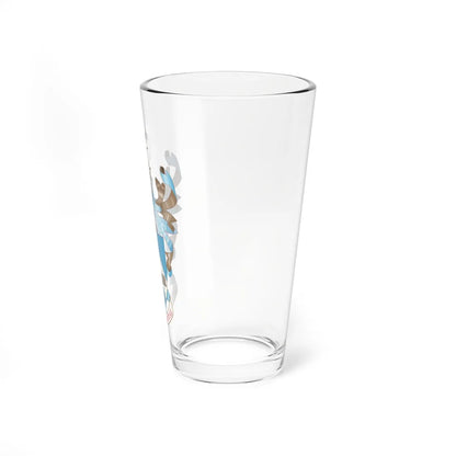University of York coat of arms (United Kingdom) (Coat of Arms) Pint Glass 16oz - Go Mug Yourself