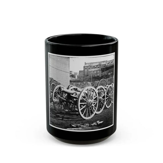 Unknown Location. 6-Pdr. Field Gun, Model 1841 (U.S. Civil War) Black Coffee Mug 15oz - Go Mug Yourself
