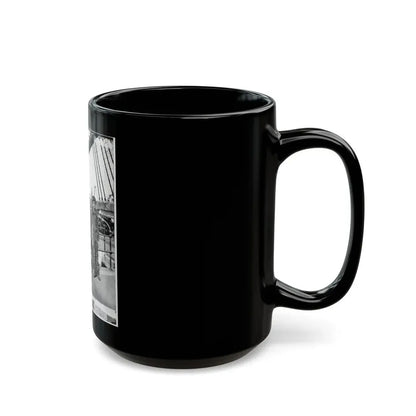 Unknown Location. Signalmen Of Rear Admiral John A. Dahlgren's Flagship Receiving A Message From The Georgia Shore (U.S. Civil War) Black Coffee Mug - Go Mug Yourself