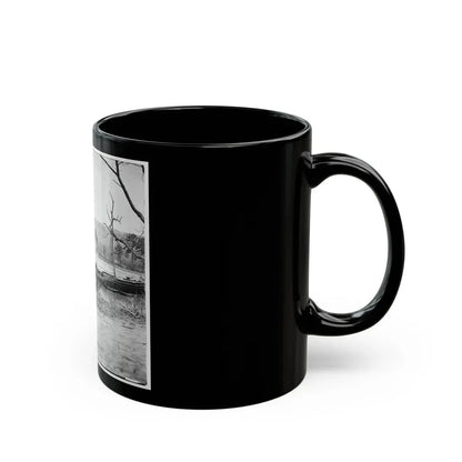 Unknown Location. U.S. Gunboat Kansas (Built In 1863) (U.S. Civil War) Black Coffee Mug - Go Mug Yourself