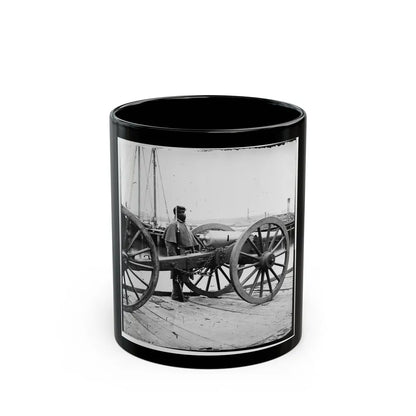 Unknown Location. 12-Pdr. Napoleon (Model 1857 ) (U.S. Civil War) Black Coffee Mug-11oz-Go Mug Yourself