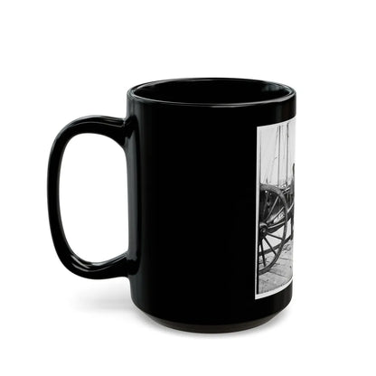 Unknown Location. 12-Pdr. Napoleon (Model 1857 ) (U.S. Civil War) Black Coffee Mug-Go Mug Yourself