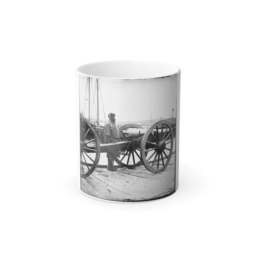 Unknown Location. 12-Pdr. Napoleon (Model 1857 ) (U.S. Civil War) Color Changing Coffee Mug 11oz-11oz-Go Mug Yourself