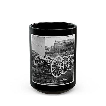 Unknown Location. 6-Pdr. Field Gun, Model 1841 (U.S. Civil War) Black Coffee Mug-15oz-Go Mug Yourself