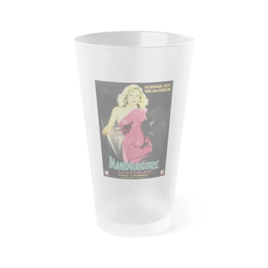 UNNATURAL (ALRAUNE) 2 1952 Movie Poster - Frosted Pint Glass 16oz Default Title - Go Mug Yourself