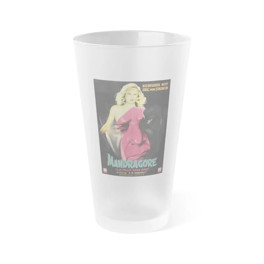 UNNATURAL (ALRAUNE) 2 1952 Movie Poster - Frosted Pint Glass 16oz-Go Mug Yourself