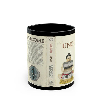 UNO (VHS COVER) - Black Coffee Mug-11oz-Go Mug Yourself