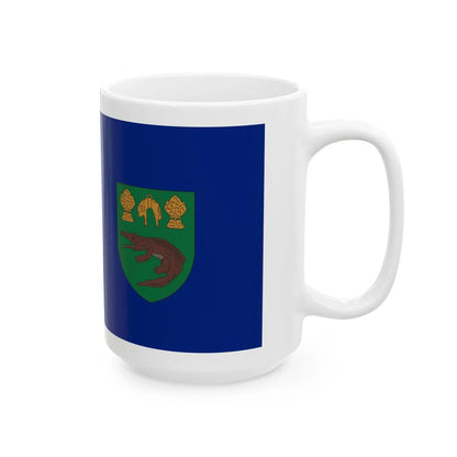 Unofficial banner of Basutoland (Lesotho) White Coffee Mug - Go Mug Yourself