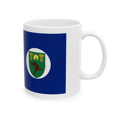 Unofficial Basutoland Ensign (Lesotho) White Coffee Mug - Go Mug Yourself