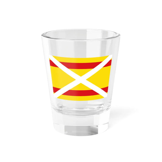 Unofficial Cuban Autonomist flag (Cuba) Shot Glass 1.5oz 1.5oz - Go Mug Yourself