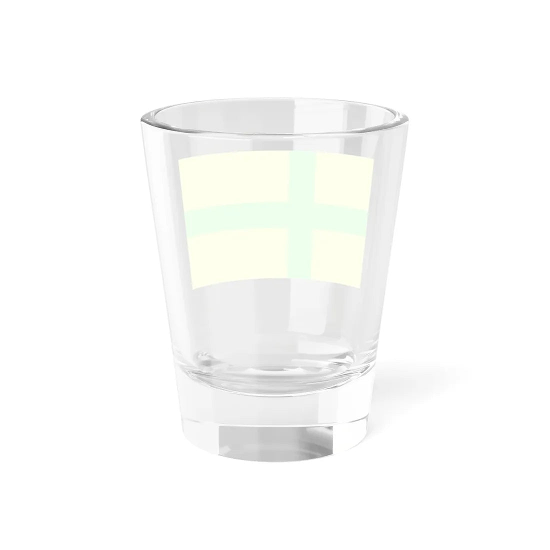 Unofficial flag of Gotland (Sweden) Shot Glass 1.5oz - Go Mug Yourself