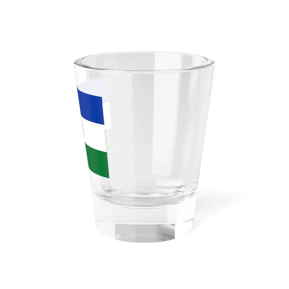 Unofficial Flag of Jamtland Shot Glass 1.5oz - Go Mug Yourself