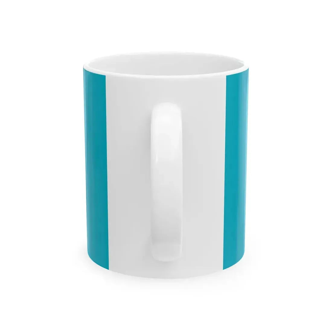 Unofficial flag of Kazakhstan 1990s (Kazakhstan) White Coffee Mug - Go Mug Yourself