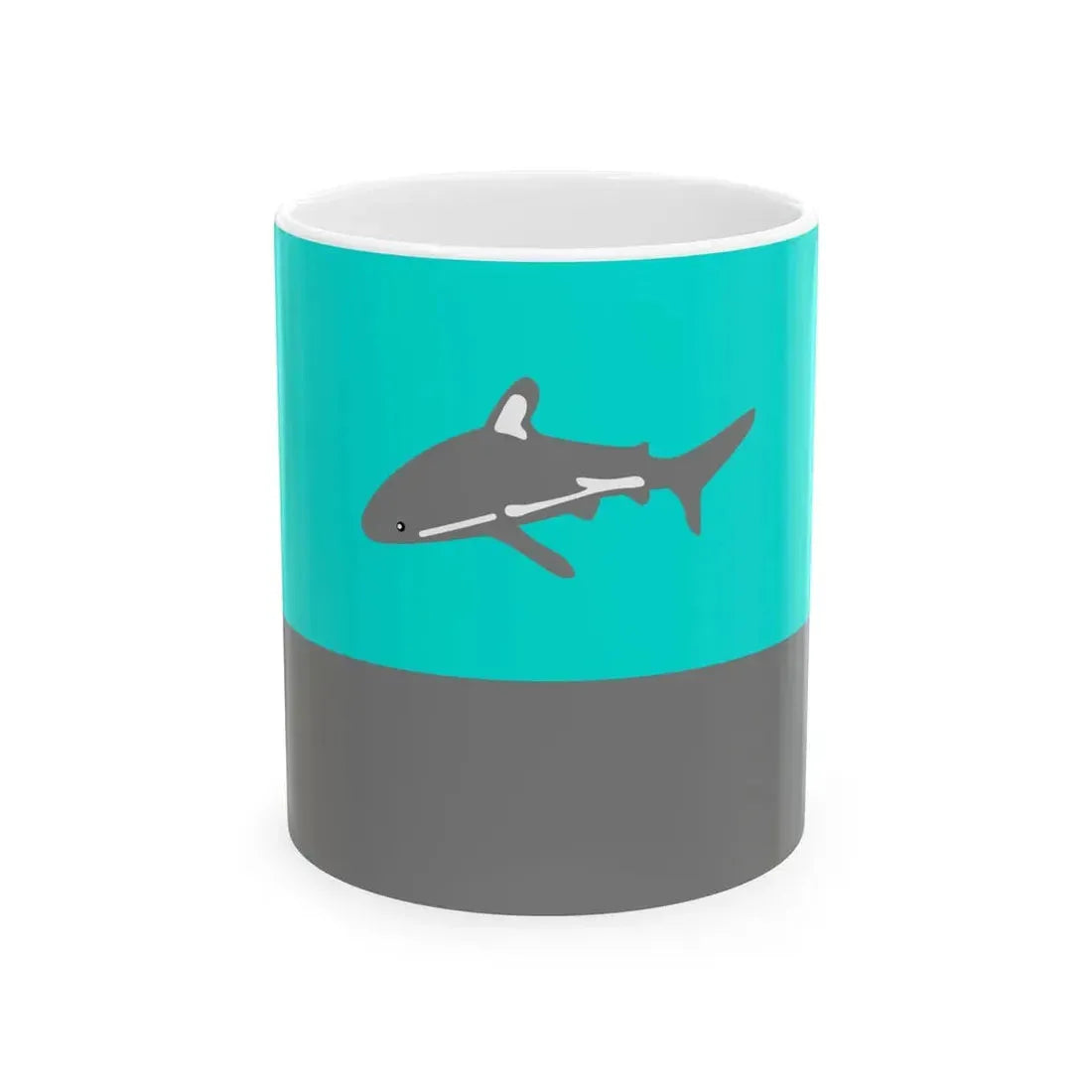 Unofficial flag of Kingman Reef (United States) White Coffee Mug 11oz - Go Mug Yourself