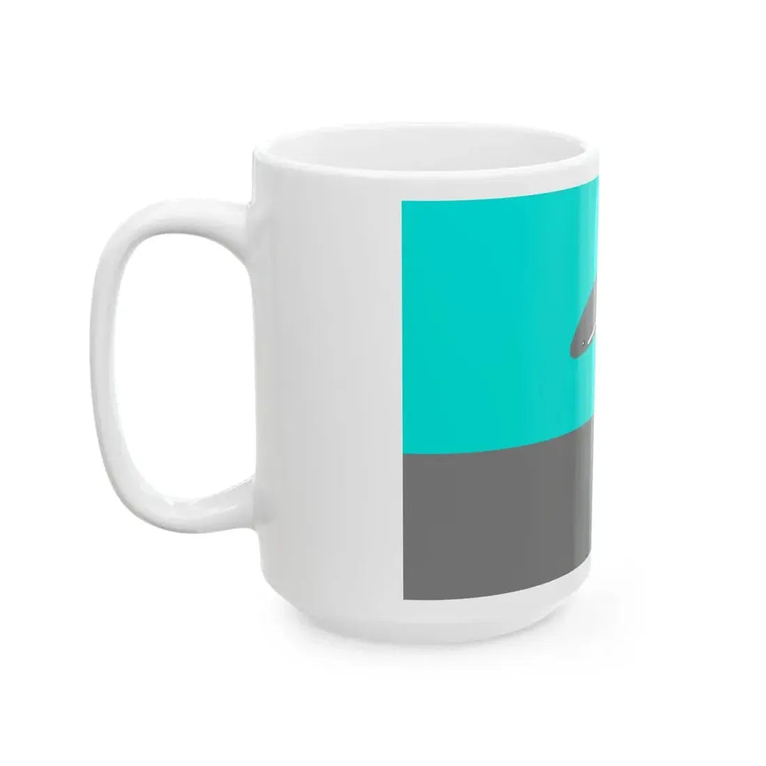 Unofficial flag of Kingman Reef (United States) White Coffee Mug - Go Mug Yourself