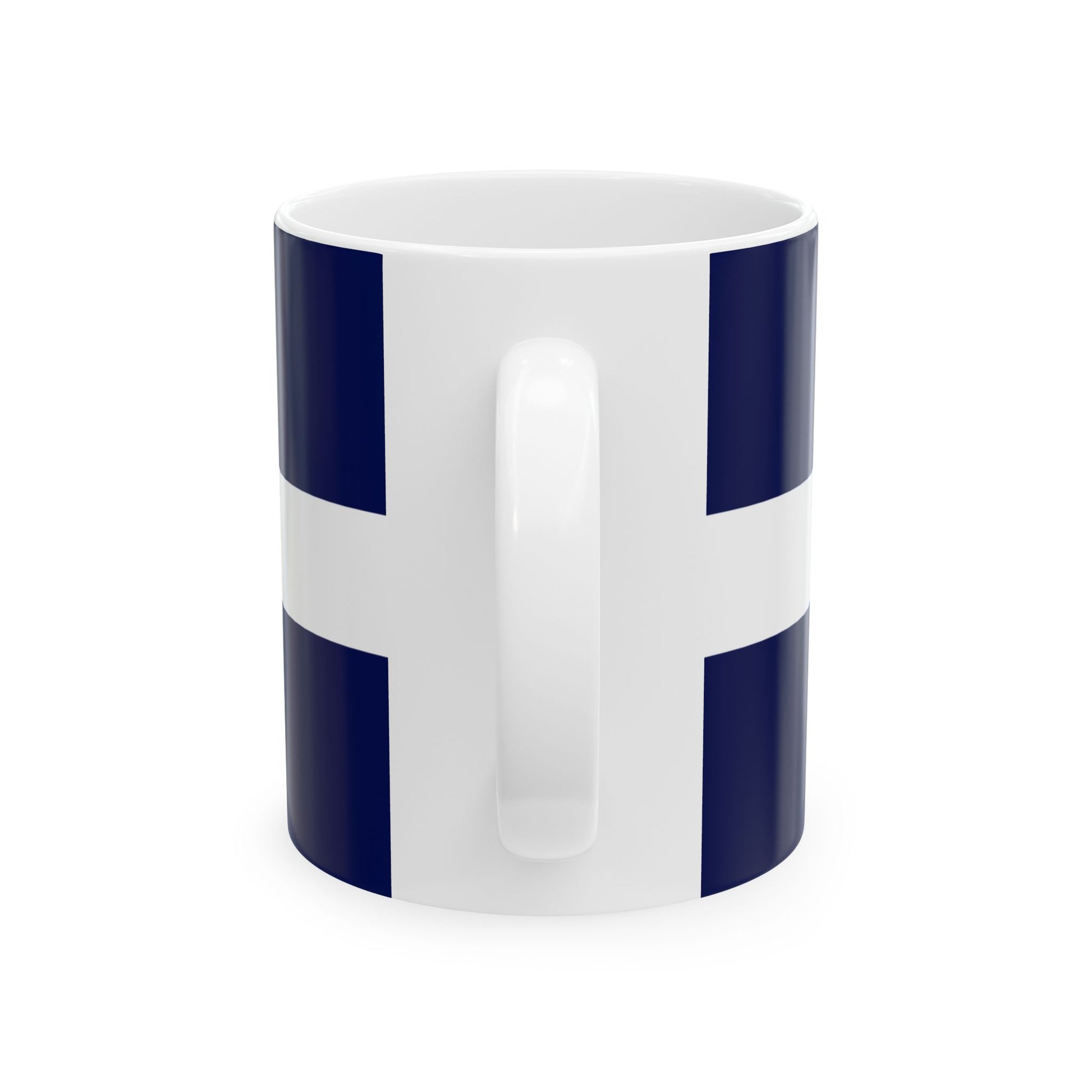 Unofficial Flag of Latgale (Latvia) White Coffee Mug-Go Mug Yourself