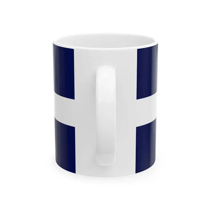 Unofficial Flag of Latgale (Latvia) White Coffee Mug - Go Mug Yourself