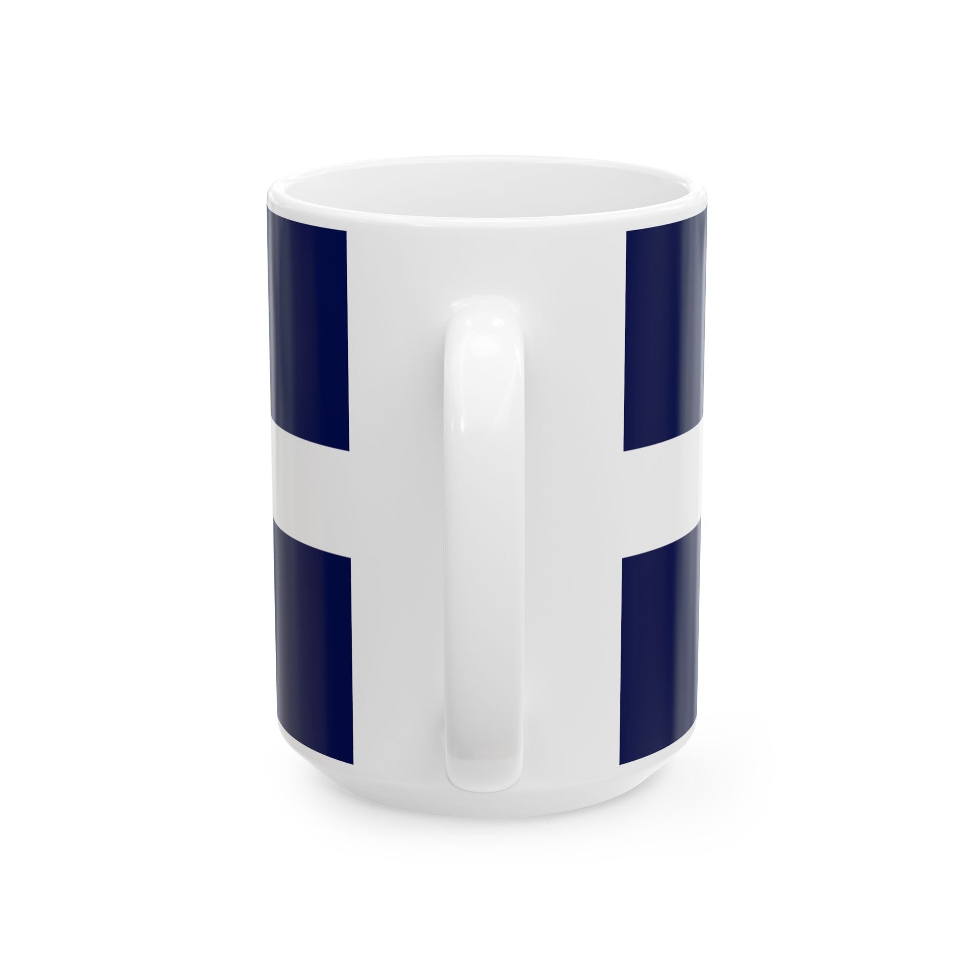 Unofficial Flag of Latgale (Latvia) White Coffee Mug-Go Mug Yourself