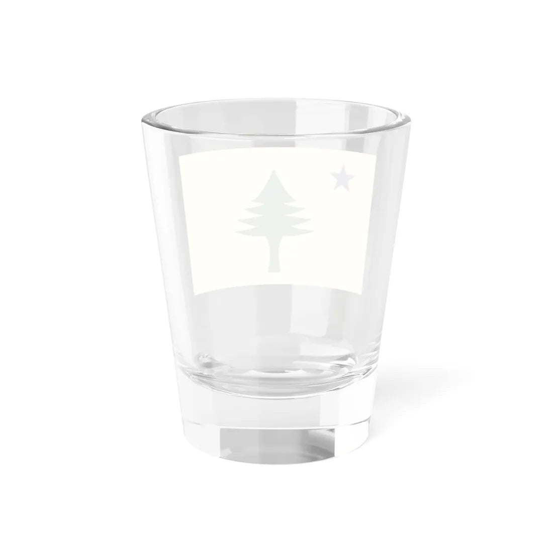 Unofficial flag of Maine (United States) Shot Glass 1.5oz - Go Mug Yourself