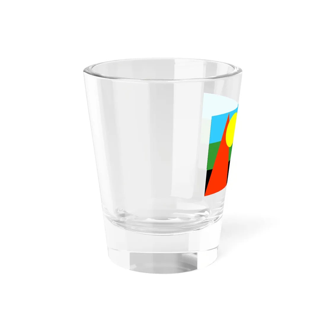 Unofficial flag of Reunion MLK (France) Shot Glass 1.5oz - Go Mug Yourself