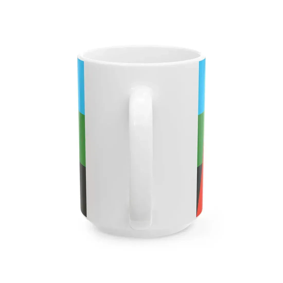 Unofficial flag of Reunion MLK (France) White Coffee Mug - Go Mug Yourself