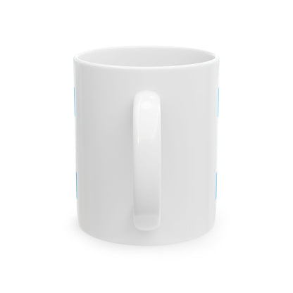 Unofficial Flag of the Chicago Rat Hole (United States) White Coffee Mug-Go Mug Yourself