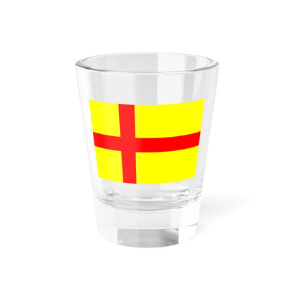 Unofficial flag of the Earldom of Orkney (United Kingdom) Shot Glass 1.5oz 1.5oz - Go Mug Yourself