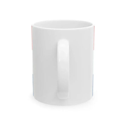 Unofficial flag of the province of Luxembourg (Belgium) White Coffee Mug - Go Mug Yourself