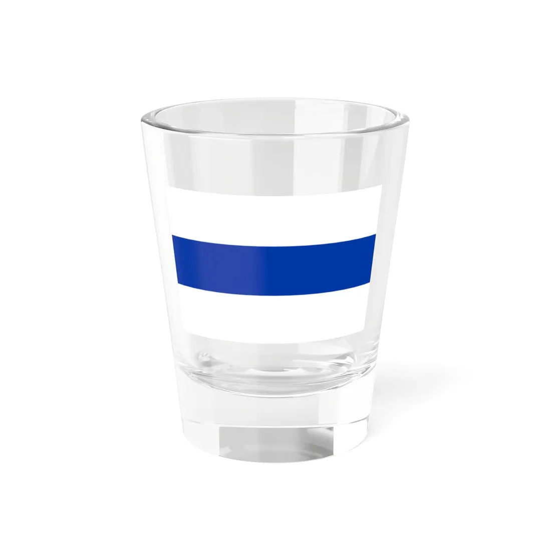Unofficial flag of the Russian anti-war movement (Russia) Shot Glass 1.5oz 1.5oz - Go Mug Yourself